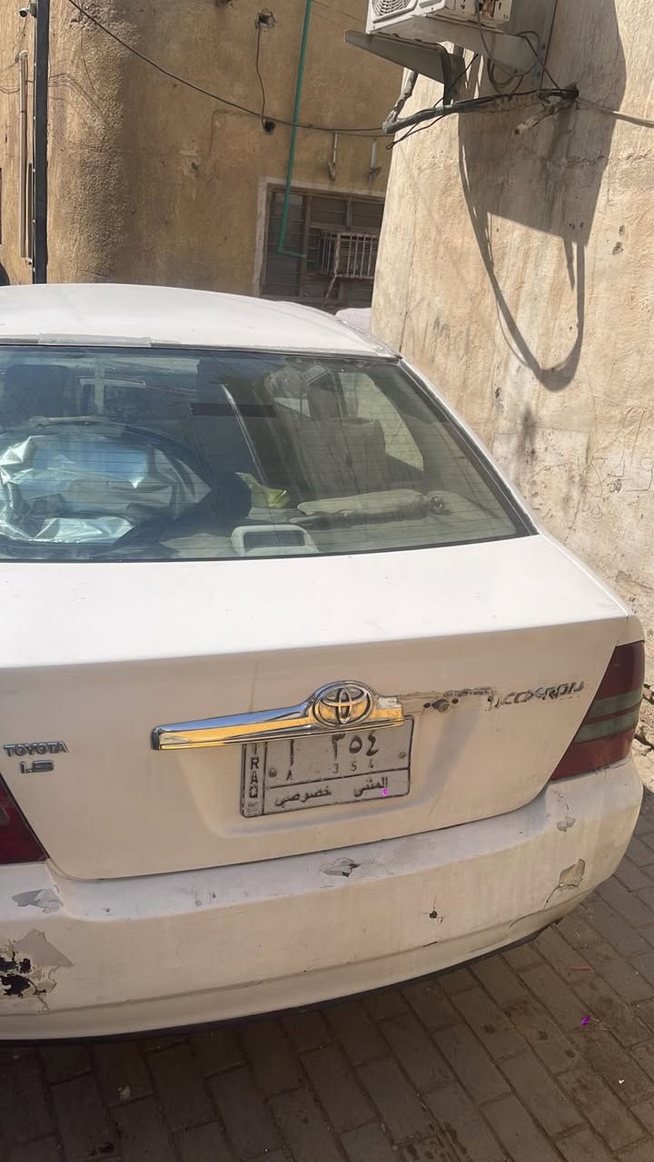 سيارة تويوتا كورولا بيكاتشو موديل 2004 كير مكينه جدد تبريد ثلج باتري وسلف جديد زوج تاير خلفي جديد البدي ابيع شوف العين ابيع رقم مميز شرط التحويل السعر (50) وبيها مجال حك الجيه سنويه ال28 رقم الوتساب (***********)

