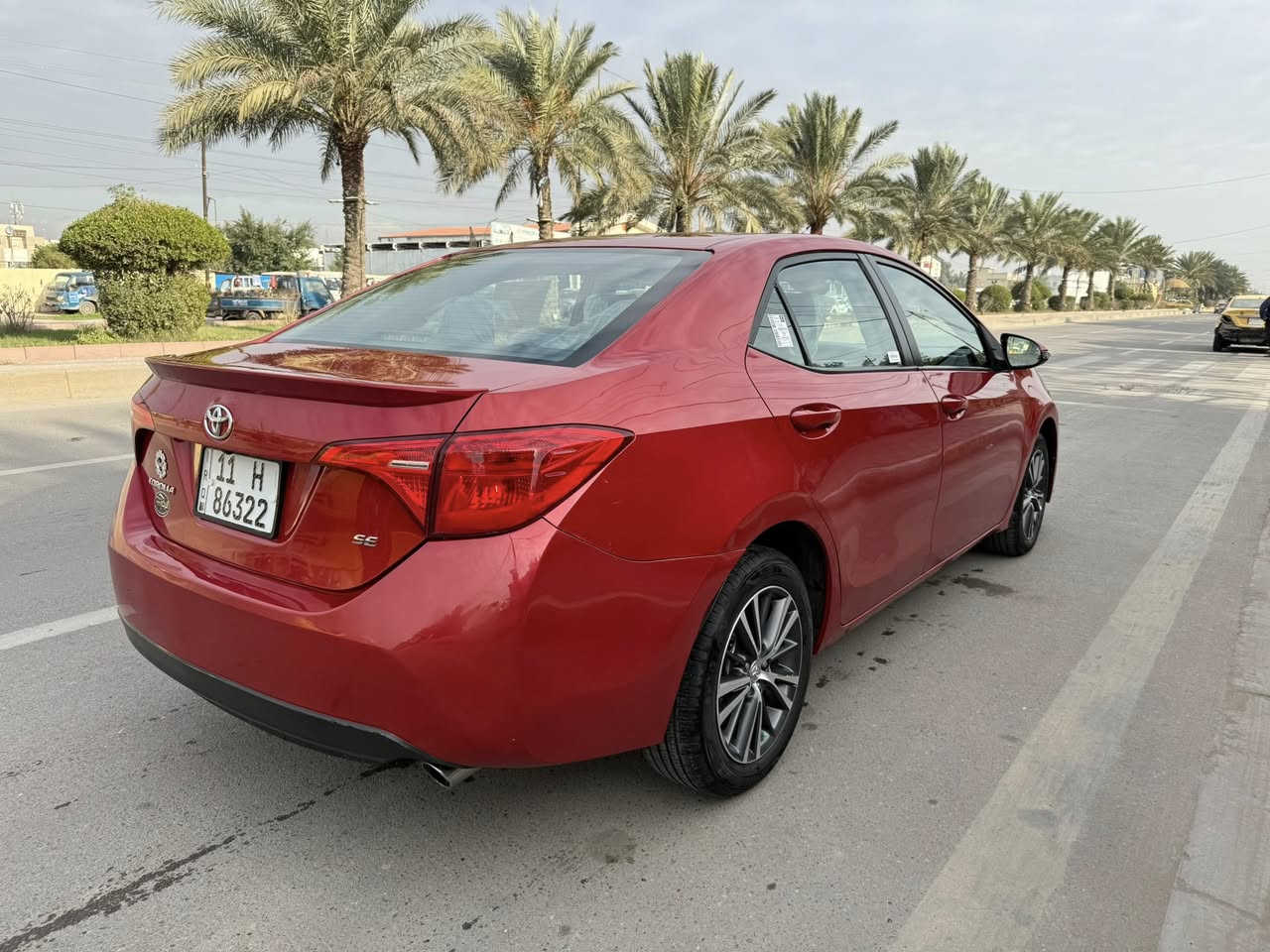 سلام عليكم موديل ٢٠١٧ ماشيه ١١٠ بيه صبغ اربع قطع اثر جراد سياره حلوه وجاهزه تخم تاير صدر جديد مواصفاتSE رقم جديد هزه جديده علوان بغداد  *********** سعر ١٣٥ وبيه مجال
