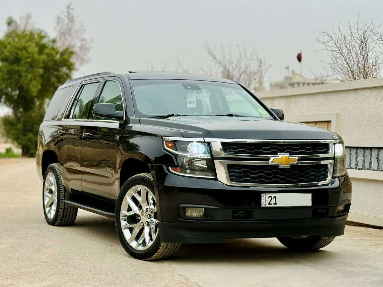 تاهو 2015 خليجي 
الفئه: LT1 
فتحه - رادار امامي - فورويل - شاشه + قاصه - صندوق كهرباء - تشغيل عن بعد تحديد مسار - كشنات كهرباء - حساس امامي وخلفي - ويل 22 برايمر - تخم تاير جديد 

مكفوله بدون صبغ وبدون ضرر رقم سليمانيه بأسمي سنويه جديده 

السعر ( 325 ) مكاني بغداد 
 ***********
الخاص مغلق
