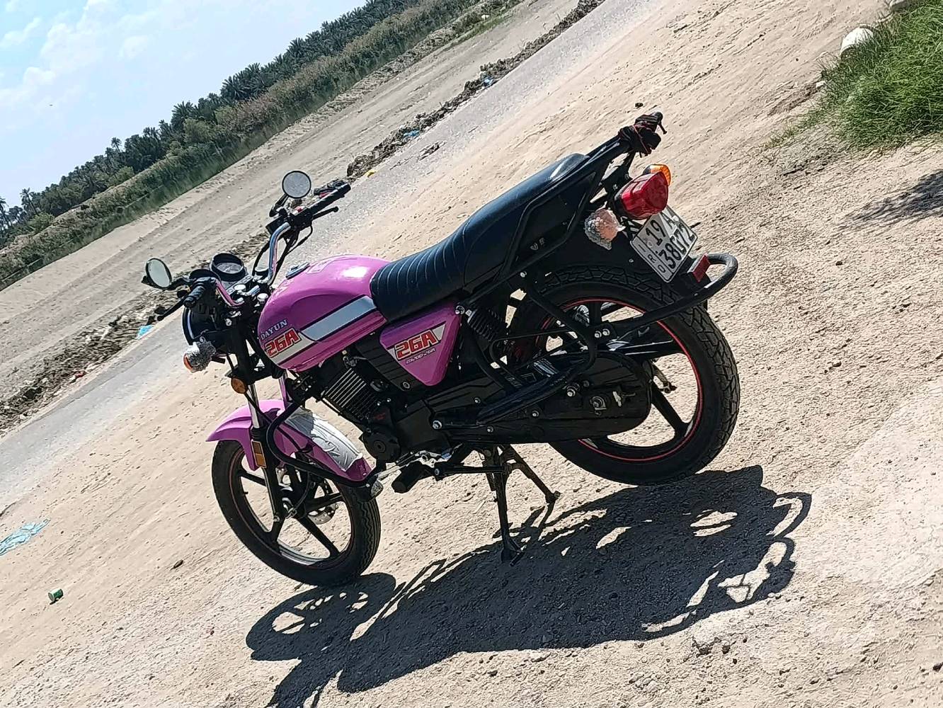 السلام عليكم دايون نفخ للبيع موديل 22رقم وسنويه دراجه نضيفه سعر 2600مكاني كربلاء طويريج رقم الهاتف ***********