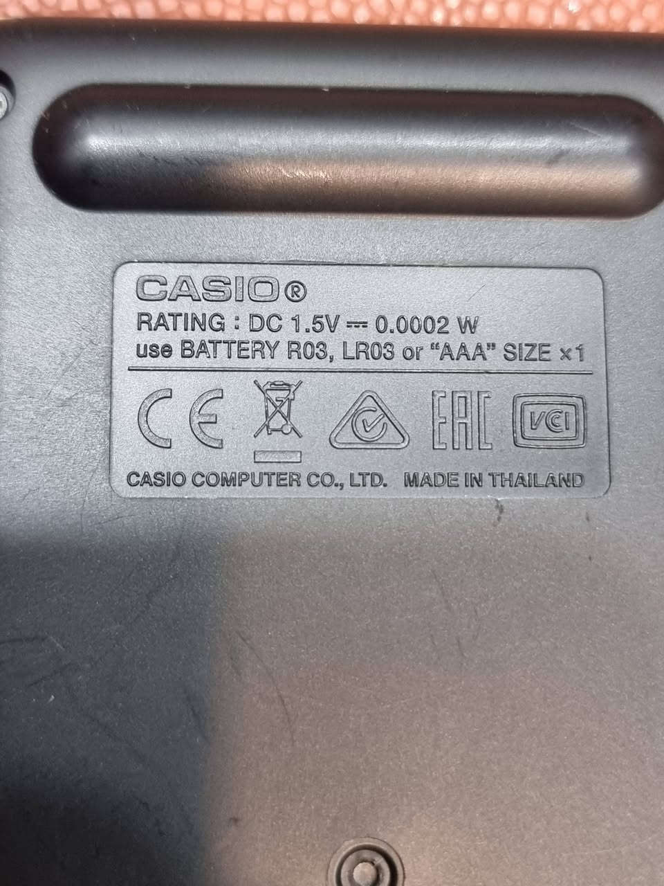 حاسبة علمية كاسيو اصلي CASIOعدد ٢  صناعة تايلند


**إذا كنت صاحب هذا الإعلان وتريد حذفه لأي سبب، رجاءا أرسل رسالة إلى الدعم الفني**