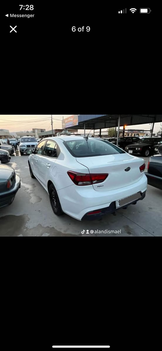 سڵاوی خوا لە هەموو لایەک kia rio مۆدێل ٢٠١٨ سەیارەکە ٢پارچەی و پەڵەیەکی بۆیاخە سەنەوی تا ٢٠٢٩ مانگی ٩ تازەیە گێڕ و مەکینەی بەشەرت  گێڕ ئۆتۆماتیک   سعری ١٠٥ گەڵاو مەعامەلەیەکی برایانە ماڵی دۆستە بۆ زانیاری زیاتر  پەیوەندی بە ژ.م *********** السليمانية, العراق
