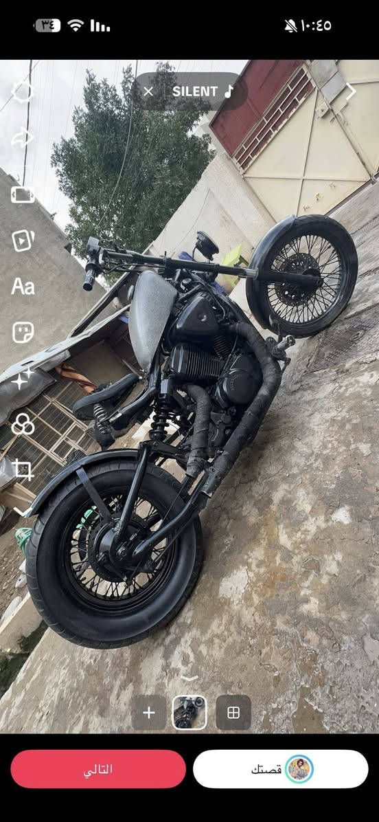 هوندا ببر 400cc
تانكي كاربون فايبر مو حديد 💜
كير مكينه مكفوله عليها ادامه من جديد 
بلكات وودهن مبدل الها كهربائيات كلها كامله 
نقصها بس بريك امامي عمبار واشاير وهورن 💜
بدون اوراق بس منفيس 
سعرها مليون و١٠٠ بيها مجال بسيط 
الاستفسار /***********
