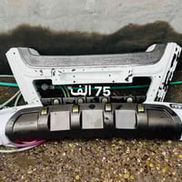 استاركس • بك لايت خلفي • تلبيسة قماش أبيض