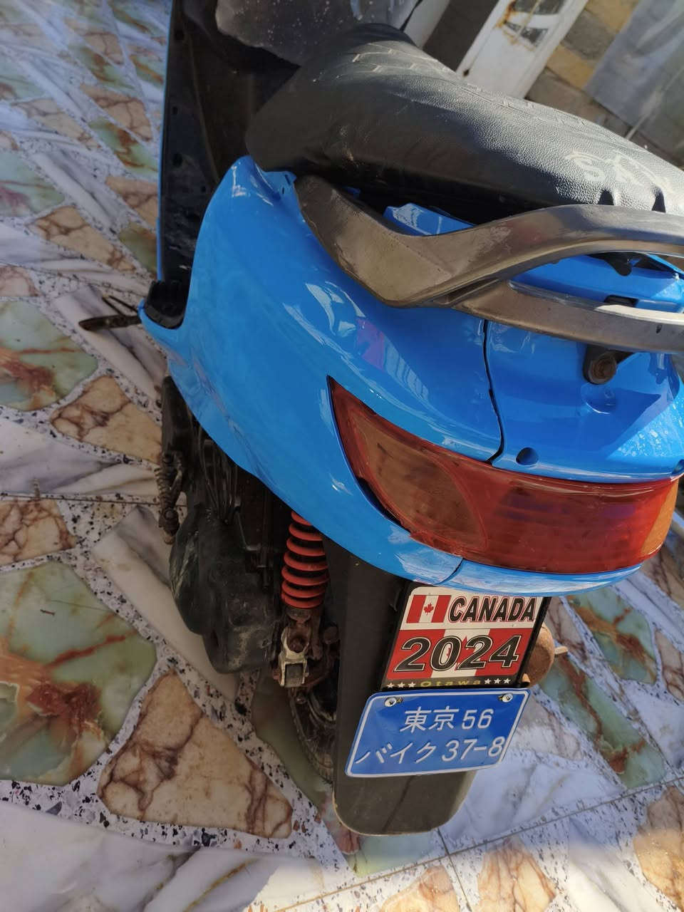 فراشه للبيع
الدراجه فحل دسك 
مكينه مفتوحه شغل درجه أوله 
كهربائيات كله شغاله لايت أشاير يمنه يسره يصطاب حساس بريك سلف هورن تاير جديد توه شاده دبلات جدد كفراته زلغ ما بيهن مكاني قضاء المدينه بني منصور سعر 400وبيه مجال كلش قليل 
رقمي ***********
