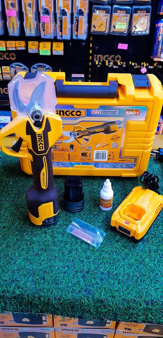 🔥🔥🔥عرض خاص وبسعر مغري🔥🔥🔥🔥 من شركة #انجيكو مقص عنب شحن ١٦ فولت مع دبل بطارية 
خدمة التوصيل جميع انحاء العراق 5 الاف فقط
🌍🌍🌍🌍✈✈✈✈🌞🌞🌞🌞

📲***********☀️☀️☀️🌞
كل ما هو جديد تجدونه في شركة انجيكو INGCO#
