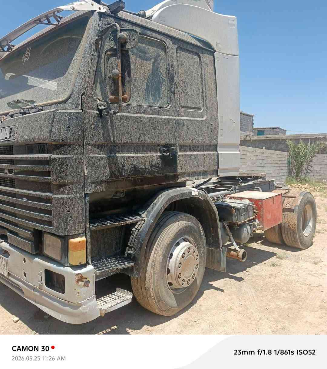 السلام عليكم
للبيع
اسكانيا رأس تريلا 
قماره سبرنك شاصي مكفول
كير 5×5 محرك بي تبخير
رقم ديالى مشروع وطني
السعر 65 
الاتصال ***********

