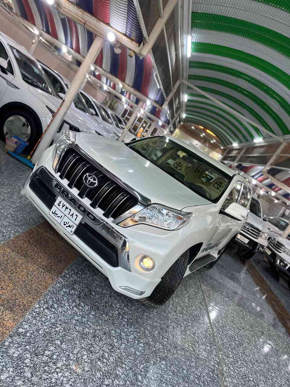 تويوتا برادو 2016 Txl كويتي
رقم اربيل 

للبيع او المراوس 
تشغيل عن بعد
ثلاجه 
- محرك 4.0 لتر 6 سلندر 
- دفع رباعي
- نظام مانع للانزلاق و النظام المساعد على نزول المنحدرات 
- تشغيل بصمة 
- دخول ذكي
- مثبت سرعة
- فتحة سقف
- تحكم ستيرن
- شاشة ملاحة باللمس
- كاميرا خلفية 
- بلوتوث
- مشغل CD
- منفذ AUX & USB
- مقاعد جلد  (بيج)
- مقاعد كهرباء2
- مرايا شفط
- اشارات بالمرآة
- كشافات ضباب
- دبل تانكي 
- فرامل مانع للانزلاق
- حساس امامي خلفي 
- طفايه حريق بلادي 
السياره مكفوله من التبديل والصبغ  

السعر 335 وبيها مجال بسيط
للإستفسار يمكنكم التواصل على الارقام التاليه
***********
