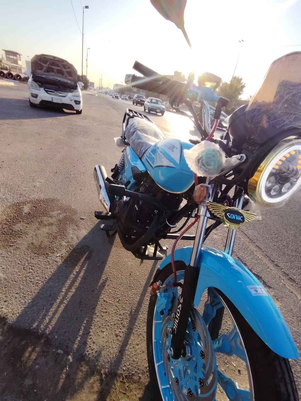 اسلام عليكم 
شباب الدراجه للبيع سونك ماكس N صارله اربع أشهر من نزلة من الرمبه دراجه زيرو ماشيه شي قليل واي نقوصات مابيه تجي تفحص وتجيك وتاخذه العنوان بغداد شهداء الأولى *********** متواجد واتساب واتصال السعر ٩٠٠الف
