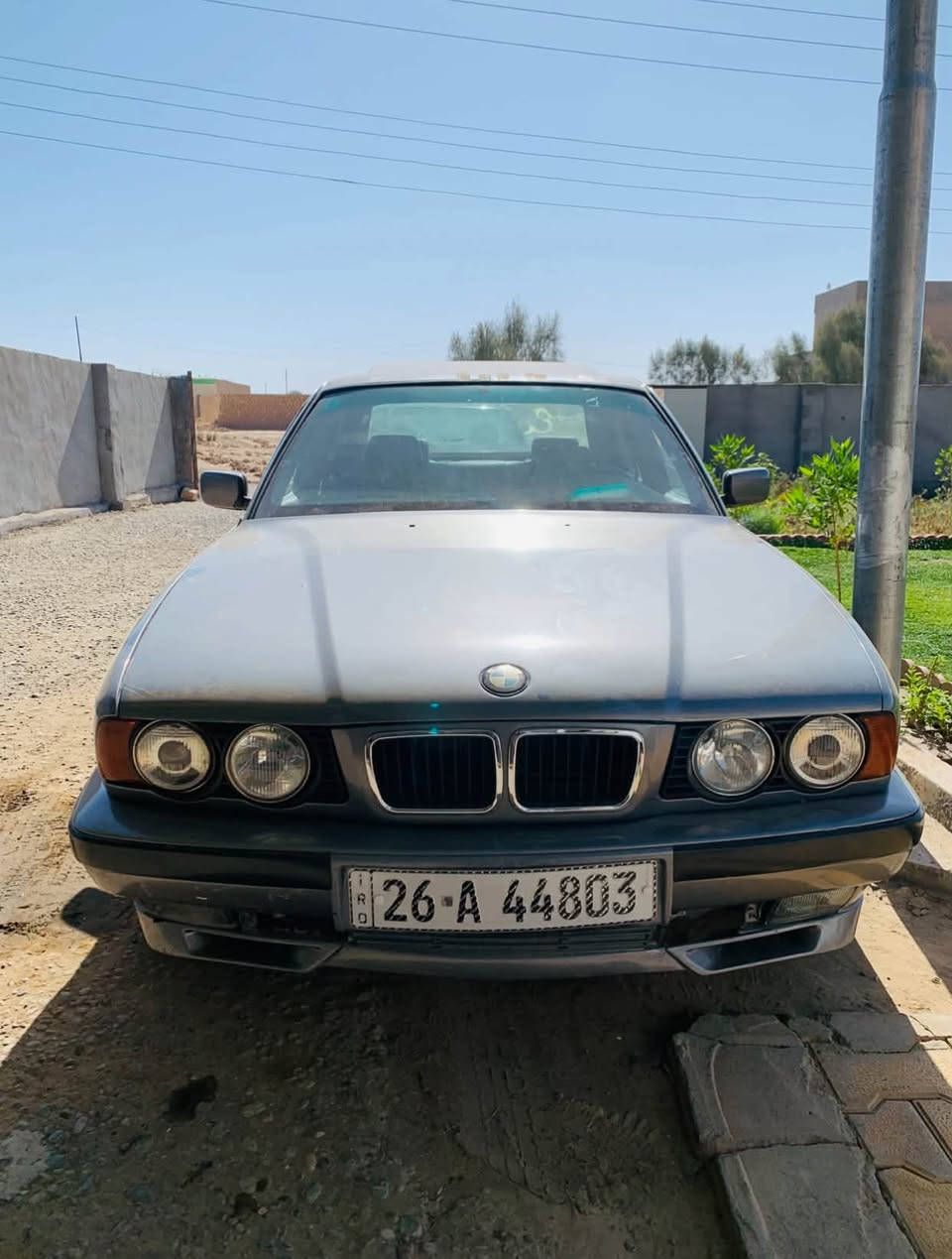 السلام عليكم
للبيع للبيع
حجم 525 BMW 
موديل 1989 محدثه 1995 داخل خارج  
سياره معمره جديد تعمير كامل و شغل درجه اولى 
رقم صلاح الدين دولي بإسمي 

صدر جديد 
تايرات جدد 
ويل خليه 
غرفه جديده (جلد) 
تنته (فتحه سقف)
سياره جاهزه من كلشي 
منظومه تبريد نقص راديتر وكمبريسر 
گير ومحرك بطه VVT 
السعر42$ و بيها مجال
الباقي شوف العين 
مكان السياره صلاح الدين قرب مفرق الشرقاط 
للاستفسار الاتصال 
***********
***********
