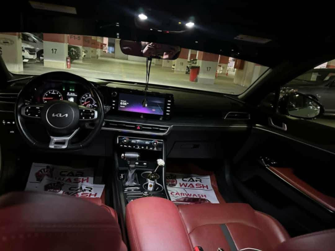 كي فايف   موديل 2023 للبيع
Kia K5 GT -line
( السيارة ليبل واحد بدون صبغ بدون تبديل حادث ألسياره  موجود بالصور رقم اربيل  تريد تحويل او وكاله )

مواصفات السياره : 

1- بصمه أبواب و تشغيل عن بعد 

2- كشن ألسائق كهرباء 

3- شاشه كبيره 

4- لد نهاري 

5- ويل كب 18 

6- شاشه عرض أعطال بالدشبول 

7- كروز سرعه ذكي ( مثبت سرعه) 

8- كشنات تدفئة 

9- سايد بريك كهربائي 

10- GPS 

11- صندوق كهرباء 

12- قيادة ذاتيه 

13- شاحن واير ليس 

14- تحديد مسار 

15- مخارج شحن امامي 

16- تو ويل المرغوب

17- لدات ضباب 

18- مانع أنزلاق 

19- كامره دواره 

20- حجم ألمحرك 1600 توربو 

السعر  215 $$ قفل 

للأستفسار  *********** / ***********

