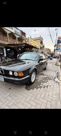 BMW1991حجم730 كير مكينة صدر تبريد تخم تاير كهرباىيات كلة مكفول  رقم بغ...