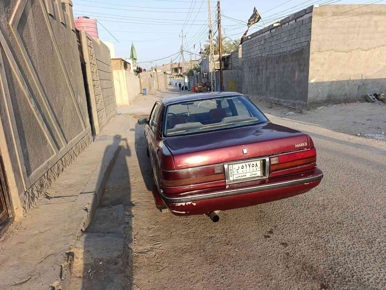 سلام وعليكم  من رخصت ابو الكروب كروسيده البيع موديل 90السعر 33وبيه مجال عنوان البصره ابو الخصيب قرب مستشفه الصيني متواجد واتساب او فييس الرقم ***********
