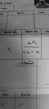 أرض للبيع • ٢٠٠م • واجهة ١٠م