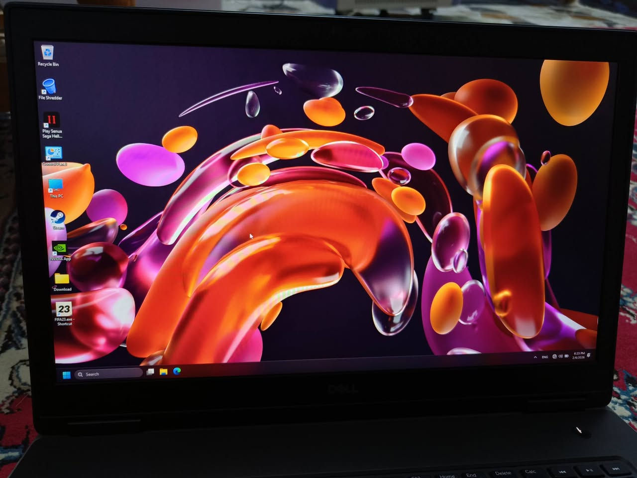 Dell Precision 7740
Processor: Intel(R) Core i7-9850H CPU  2.60GHz (12 CPUs), w2,6GHz
Memory: 16 ddr4  2667 mt/s
هارد m2 512 

NVIDIA Quadro RTX 3000  6g
Display : 60.13 Hz. 17

الابتوب نظيف ويا شاحنته 240 واط وحقيبه فقط 
الملاحظات البطاريه نص عمر 
والمعالج في وضع التيربو او أقصى حد يصل درجة حرارته الى التسعينات لكن بامكانك تقلل نسبه تشغيل المعالج الى 95% من الطاقه والامور طبيعية ودرجه الحراره تستقر باللعاب الى 70 او 75 اقصى حد ولاعب عليها كل الالعاب الحديثة 
ستالكر 2 
كينكدوم 2 
سايلنت هيل 2 وf 
كونورد 
وكال اوف ديوتي جميع الاجزاء الحديثة 
وغيرهن 
اللابتوب مخصص للبرامج الهندسيه 
للمعلومه الكارت اقوى من rtx 3050
السعر 650


**إذا كنت صاحب هذا الإعلان وتريد حذفه لأي سبب، رجاءا أرسل رسالة إلى الدعم الفني**