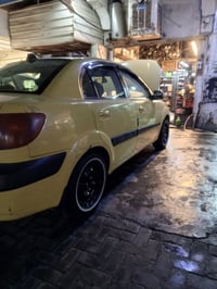 كيا ريو موديل 2009 وارد امريكي  ضرر جاملغ امامي الأيمن مكينة وكير خير ...