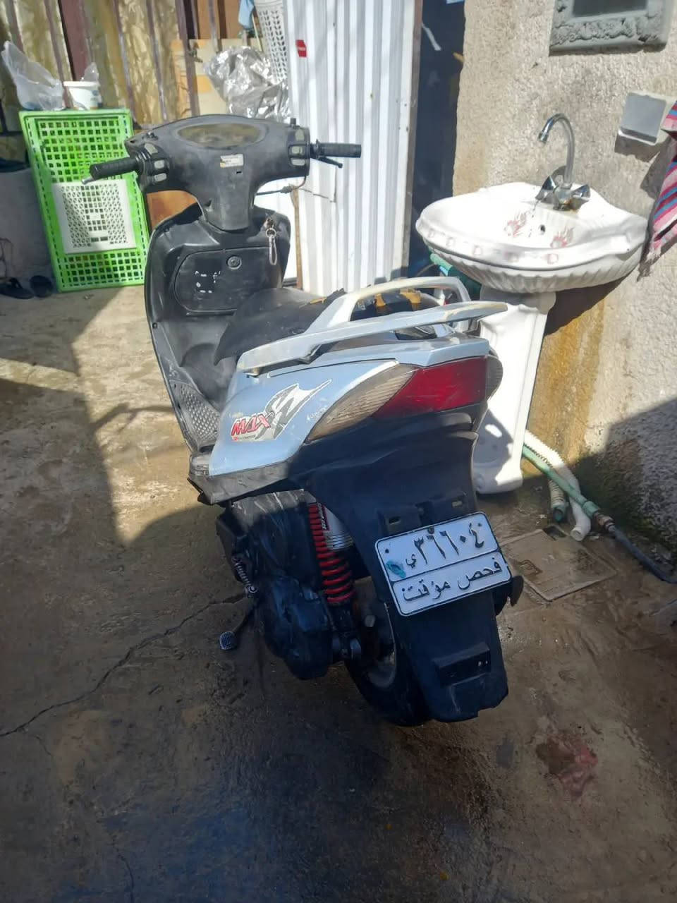 السلام عليكم دراجة ماكس مية وربعين الدراجة خير من اللة سلف هندر شغال مكاني بغداد الدورة ابو دشير السعر 500وبيهة مجال للطيبين الرقم *********** بي واتساب
