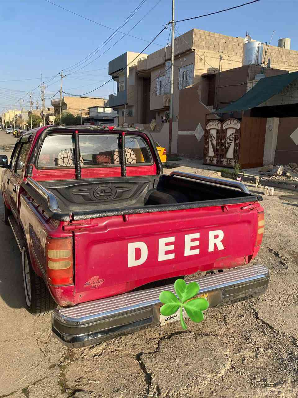 للبيع  بيكم دير 2013
مصبوغة عام بسبب ضرر خفيف (تحرير) بدون حادث , مكينة وكير واكسل شرط ,
الدواخل نظيفة , طخم تواير جديد و بطارية جديدة ,السنوية إلى  2030 شرط التحويل السعر مناسب
للتواصل 
***********
