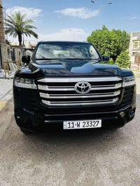 لاندكروز موديل ٢٥بغداد اللون اسود مغلفه بي بي اف ساز اصلي جديده كلش عل...