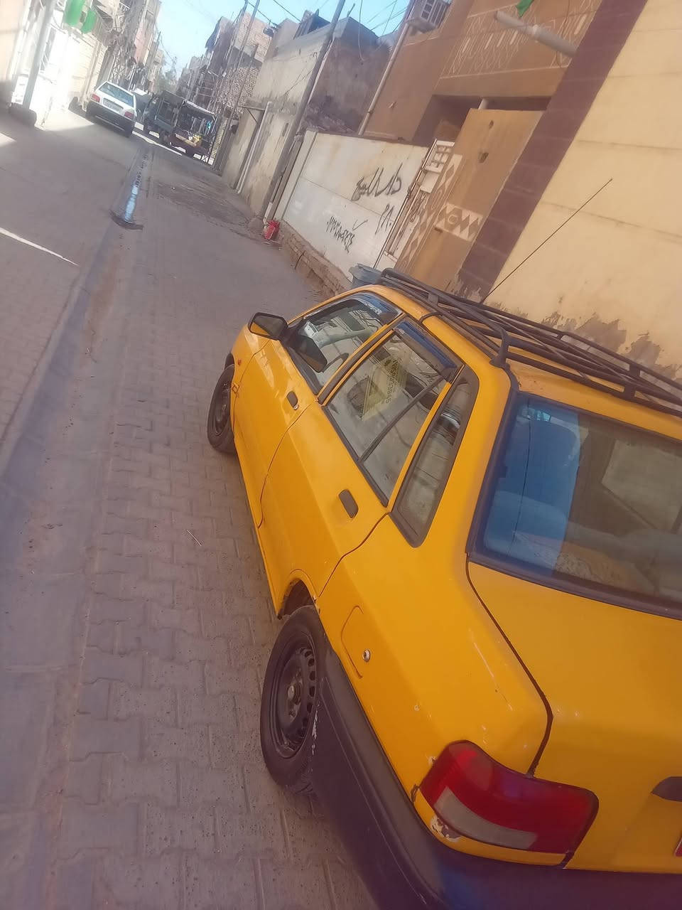 سايبه للبيه
السلام عليكم سايبه موديل ١١ بغداد رقم ألماني السياره خير من الله مكينه وكير وحدادية صدر تخم تايرات نقص مشط استيرن وراعيهه ابغداد ما اندله مستمسكاته عندي ورقمه مغلق سنويه تفاصل وسنويه استنساخ عندي
غرامات مصفره 
راعيه بالكاظمية ماعنده
***********
