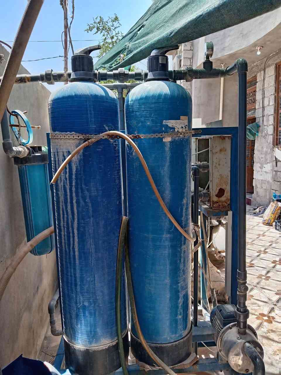 محطة ماء ارو للبيع تانكي 4000لتر ولاخر 1500لتر العنوان كاطون  الرحمة قرب جامع الأقصى الرقم ***********
