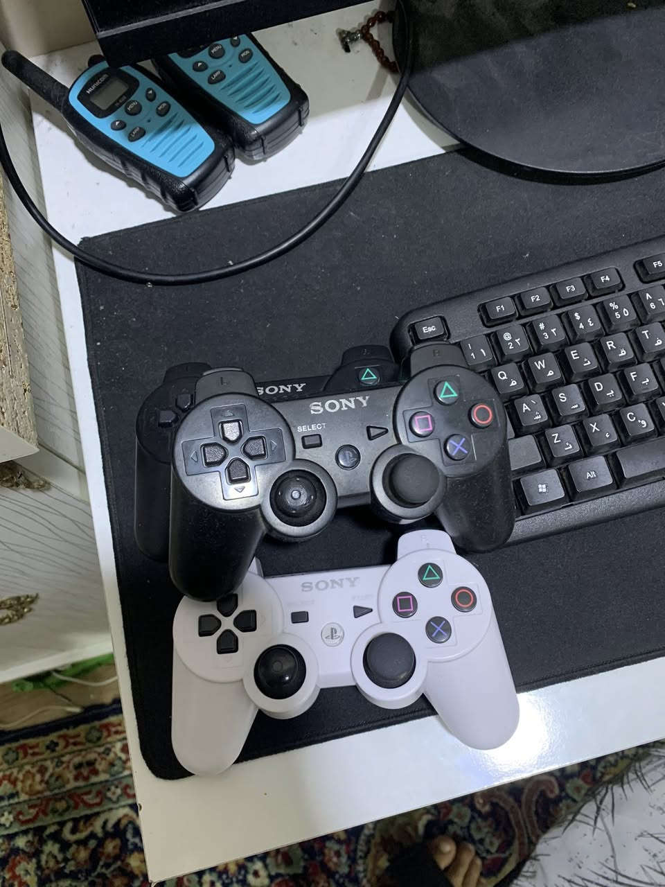 سلام عليكم
متوفر pc و ps3 و iphone 8 و رامات كورسير ddr4 و شاشة و هيدفون مايك 

مواصفات ال pc 
CPU CORE i7 6700
RAM 16GB 3200HZ FURY
SSD 480 GB FUL SPEED
M.B B250 PLUS DDR4
PSU 600W HUNTKEY
GPU RX5500XT 8GB
CASE RGB 4FAN BLACK
CPU COOLER AG400 RGB TAWER

الشاشة
شاشة 24 MSI
‏75HZ
‏IPS
‏5MS

Ps3 
500gb 
فول العاب مهكرة 
من افضل العابه 
Pes2018
Pes2023
Gta 5  كامل مهكرة مود منيو 
Call of duty  مهكرة مود منيو كامل
مدل اوف هونر
العاب ps2 و ps1 
و بي العاب هواي مذكرتها + تكدر تضيفلة هارد و العاب
يربط انترنينت + بي 25 مكتبة العاب نضام هين
يجي ويا 3 يدات اصلي و اكو يدات عاطلات همات اذا تريدهن اخليهم وياه

Iphone 8s
64gb
التلفون نضيف جدا 
مفتوح بغرض تبديل باتري 

للتواصل خاص او واتساب ***********
