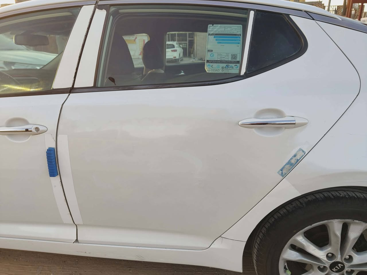 السلام عليكم كيا اوبتيما 2011خليجي مكينه 2000 رقم اربيل سنويه ساقطه وكاله وتحويل موجود مواصفات شاشه وكامره بصمه ابواب وتشغيل حساسات خلفيه السياره بيه باب خلف السائق صبغ فقط سونار موجود السياره جاهزه للاخير حداديه امامي خلفي وتخم تأير وباتري كله جديد ومشط ستيرن جديد تفاصيل اتصال***********
