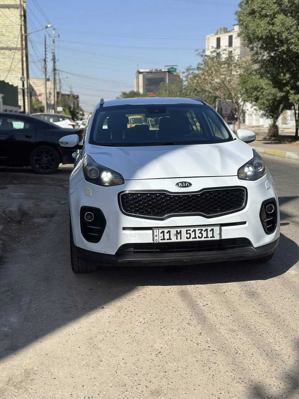 السلام عليكم كيه سبورتج خليجي ٢٠١٧ بيها صبغ جاملغ امامي والباب الساق ونص باب خلف الساق مكان السياره بغداد الشعب السعر ١٥٥ قفل رقم ***********
