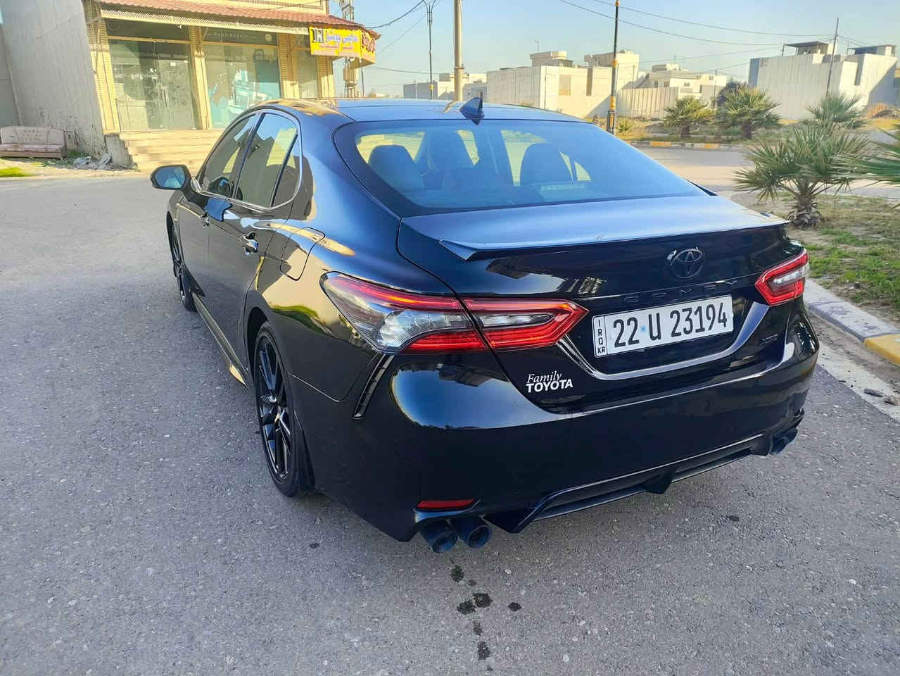Camry 2023 xse  
0750 4991772
208 و مەجالەکی کەم 

(جلد ، بصمە ، شغال ، پانۆرامە ، کشن گەرم ،رادار ، خەتی جادە ،حساس ،تەبرید مەرکەزی،کوشن کارەبا،، شحن مۆبایل ،شاشە گەورە ، ABS , awd , ECO ,NORMAL,SPORT , AUTOHOLD ,برێک بەصمە ،CARPLAY )، سەنەوی تا ٢٠٣١ نوێیە و هەزە و فەحس نوێیە، تایەی نوێیە، یەك دینار مەسرەفی تێدانییە، 
بۆنیت سبوغە و pdr ی هەیە، ئیرباگ سوکان تەقیە هەموو شتی بەشەرتە بەناو کردن بەشەرت أربيل, العراق
