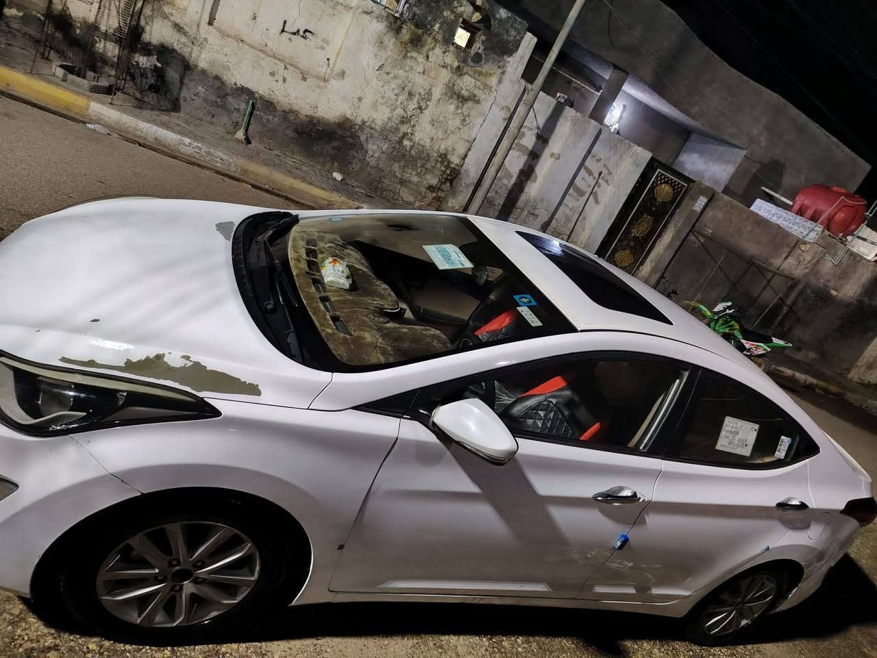 السلام عليكم
كل عام وانتم بالف خير  
النترا ١٤  شكل ١٦ خليجي رقم مثنى انكليزي هزه جديده فتحت سقف محرك ١٦٠٠ شرط برغي ممفتوح بي السعر ١٠٧ وبيه مجال العنوان الخضر مكفوله من التبديل والمعجون فقط بارد وصبغ مكشر بالبنيد مكانات ***********
