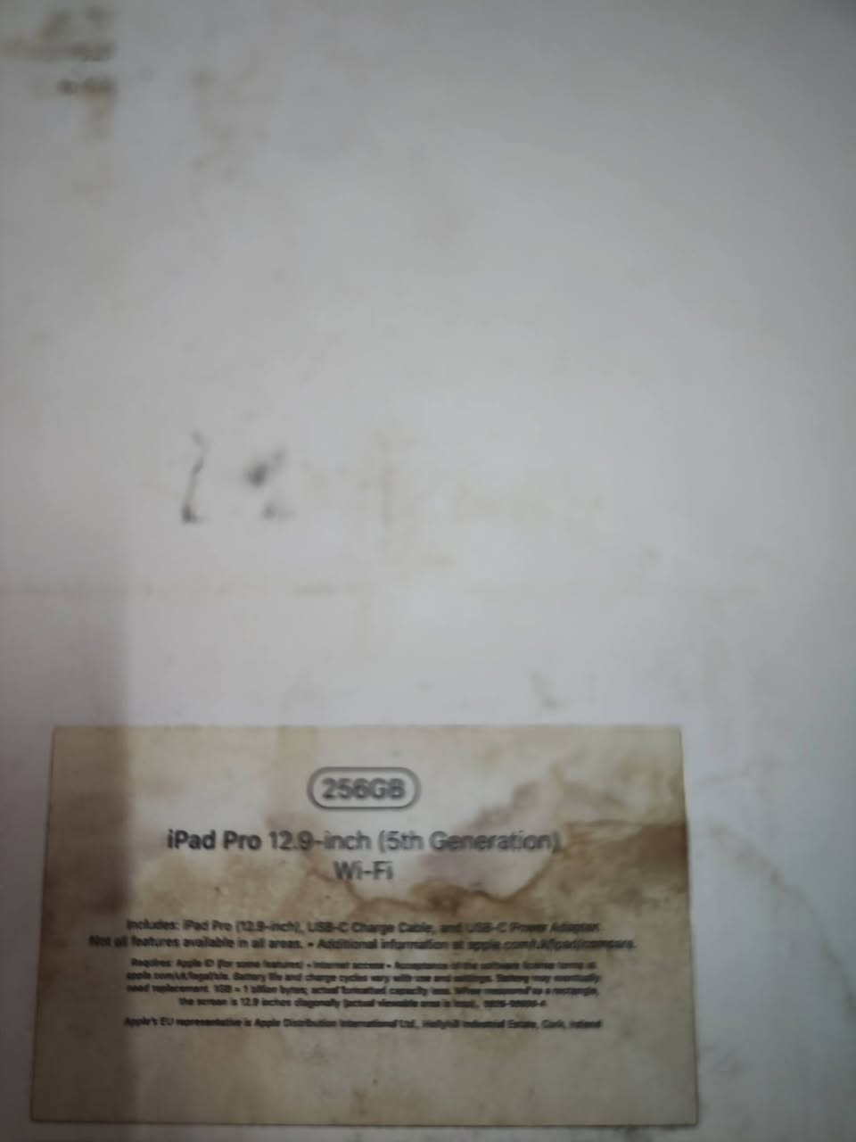ايباد 11 برو جيل الخامس حجم 12.9  ذاكره 256 مقفول ايكلود أخو جديد سعر 475 الف مكاني شعب


**إذا كنت صاحب هذا الإعلان وتريد حذفه لأي سبب، رجاءا أرسل رسالة إلى الدعم الفني**
