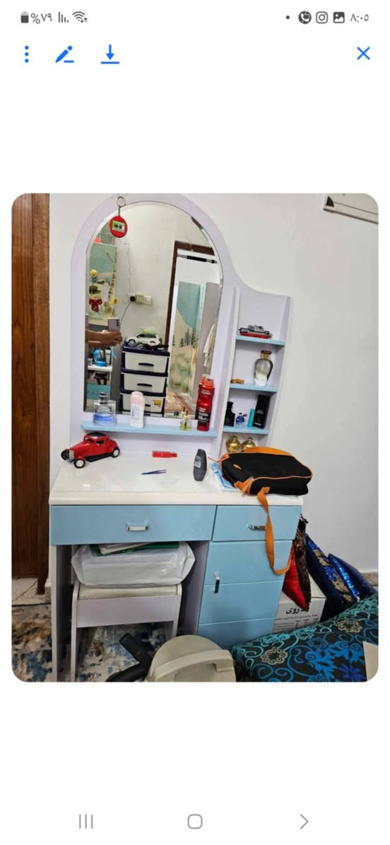 غرفتين نوم  نفسس الشكل كل غرفه متكونه من ٦قطع للبيع  لوحده ب 500


**إذا كنت صاحب هذا الإعلان وتريد حذفه لأي سبب، رجاءا أرسل رسالة إلى الدعم الفني**