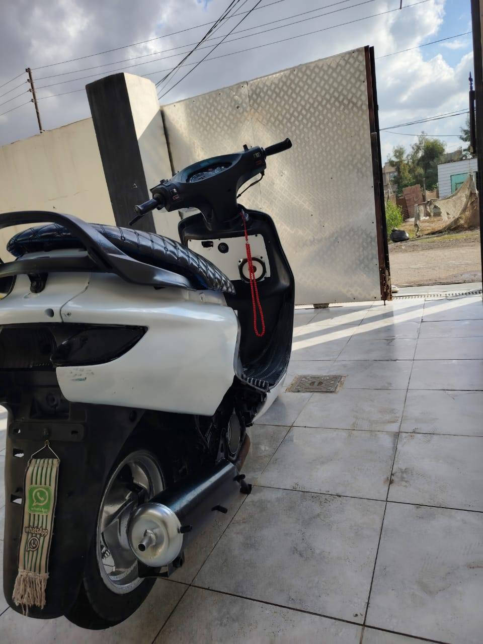 السلام عليكم  دراجه فراشة للبيع مديل8 مكينه مفتوح دراجه خير من  الله ما متعوبه لدراجه العنوان ديالى شهربان  *********** الاستفسار
