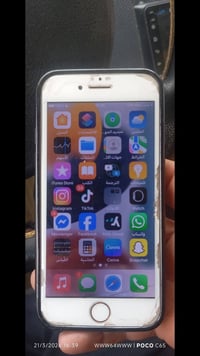 ايفون 7 مني الذاكره 32 للبيع مابي اي عيب فقط بطاريه مبدل السعر 50  077...