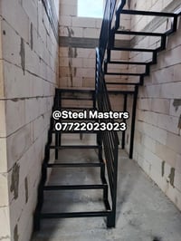 🛑نقدا & بالتقسيط  ورشة Steel Masters لأعمال الحدادة   تنفيذ درج + محجر...