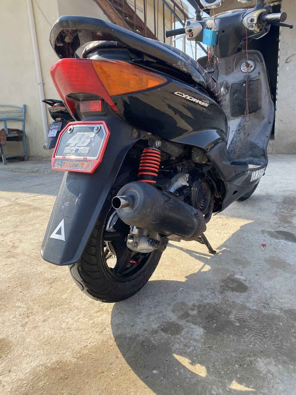 سلام عليكم دراجة للبيع سكنس نثيه كفاله عامه سعر 600 وبهيه مجال رقم ***********
