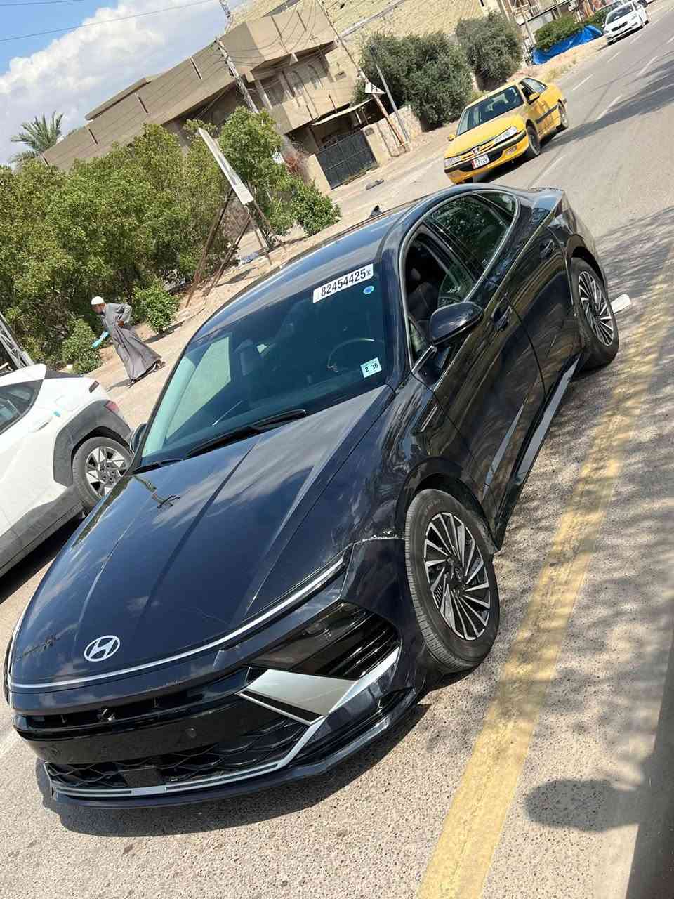 السلام عليكم سوناتا موديل 24 هايبرد شهداء مرقم كامل بغداد السياره كلين بيها طخه على كد اصبعين براس الجاملغ حتى ممكحله لون فيلي غامض او بيتنجاني ماشيه 14ميل فول عدى البنراما السعر (180) بيها مجال قليل الاتصال متواجد على الواتساب
***********
