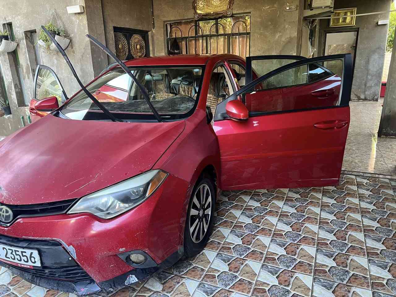 السلام وعليكم كورلا 2016 للبيع ضررها جاملغ وبنيد وبيهه احزام اكلير بمريكا وبيها تبخير تنقيص دهن بس مابيها شي وين متريد تطلع بيها عوزها ترتيبات قليله السعر 105 وبيها مجال قليل حك الجيه ***********المكان ديالى بعقوبه
