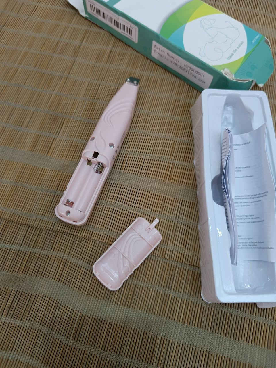 مكينة حلاقة للحيوانات تاخذ بطاريات 
5000 الف


**إذا كنت صاحب هذا الإعلان وتريد حذفه لأي سبب، رجاءا أرسل رسالة إلى الدعم الفني**