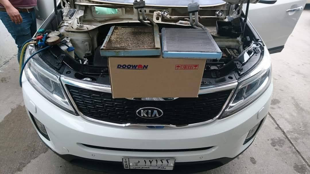 فحص جميع أنواع السيارات باجهزة الكترونية حديثة 
اضافة دهن وشحن غاز اصلي أمريكي إيطالي ياباني باحدث الاجهزة الالكترونية حديثة أمريكية المنشأ
شحن غاز R134a وغاز R1234yf 
فتح وشد دشبول جميع السيارات مع ضمان العمل والغاز بالكامل
تبديل الكمبريسر والراديتر التالفات بنوعية جديدة واصلية وتنظيف المنظومة بمادة الثاوزن و الماده الحمره 
تحوير جميع أنواع الكمبريسرات من الكهربائي الى ميكانيكي وبدقة عالية 
الاتصال على ☎️*********** عنوانا📍حله نادر الثانيه الشارع الخدمي داخل الكراج الجديد
