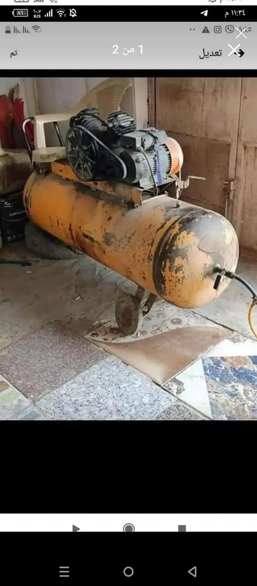 كمبريسر هواء مستعمل إيطالي الصنع. نضيف الحجم 350لتر  اراوس مراوس بكمبريسر 300 لتر. كهرباء وبانزين الي عندة يراسلني ونتفق ديوانية, القادسية


**إذا كنت صاحب هذا الإعلان وتريد حذفه لأي سبب، رجاءا أرسل رسالة إلى الدعم الفني**
