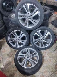 جنط كروم كوري • مقاس 17 • تاير 225/45R17