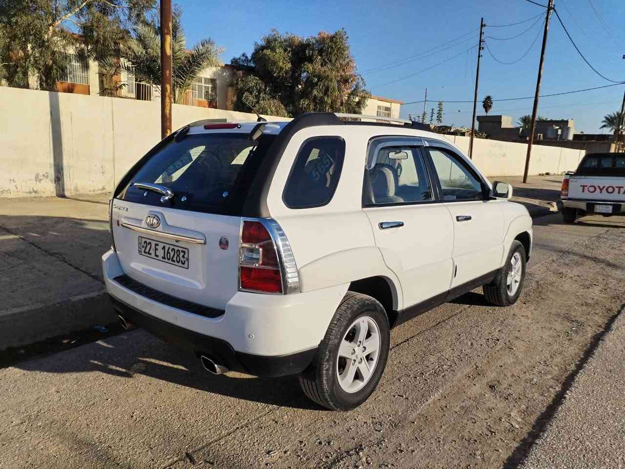 السلام عليكم كيا سبورتج 2009 رقم شمالي
دولي جديد هزه وسنويه جديده

  بدون اي ضرر أو تبديل أو دواخل كلين

فتحه سقف كهربائيه گير مكينه مكفولات مكينه 2000 دوش المرغوب لا تنقيص ولا تبخير

 تتدفئه تبريد شغال تبريد ثلج ❄️ داخل بيجي المرغوب شاشه حديثه وكامره دواره ABS  بلادي

 تخم تايرات جديد جوها  صدر امامي خلفي جديد سياره جاهزه

سنويه بأسمي ودفتر بانزين بيها والفحص مرفوق بالمنشور
السعر ١٣٢$

الاتصال *********** مكان السياره كركوك الحويجه
