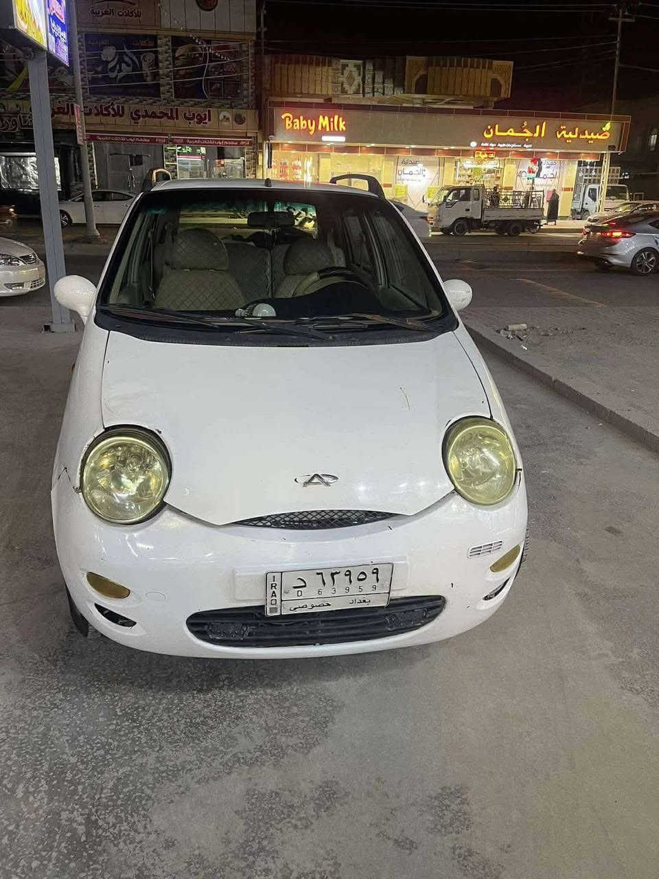 مكاني فلوجة حي الشهداء
للبيع او مراوس كيوكيو موديل ٢٠١٠ رقم بغداد تحويل ثاني يوم...السيارة جاهزة كير اوتو محرك جيد تبريد شغال..السعر ٢٥ وليها مجال حك الجيه ***********
