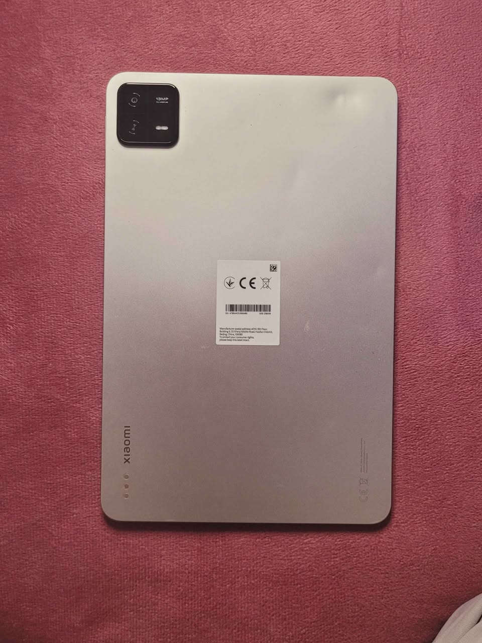 شاومي باد 6 الجهاز نظيف جدا عدا الطعجة الخفيفة الي بلظهر مامأثرة ولا شعرة بلجهاز شرط الضمان لا مفتوح ولا مصلح ولا بي اي عطل الجهاز 100 بلمية على وضعه
السعر 240 وبي مجال ديوانية, القادسية


**إذا كنت صاحب هذا الإعلان وتريد حذفه لأي سبب، رجاءا أرسل رسالة إلى الدعم الفني**