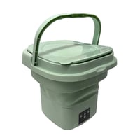 غسالة ملابس صغيرة قابلة للطي Bihart بسعة 9 لتر  غسالة ملابس صغيرة متعد...