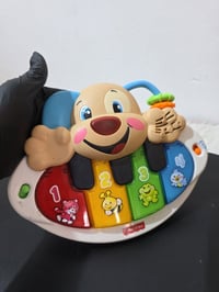 بيانو الجرو التعليمي (Fisher-Price Laugh & Learn Puppy's Piano) من إنت...