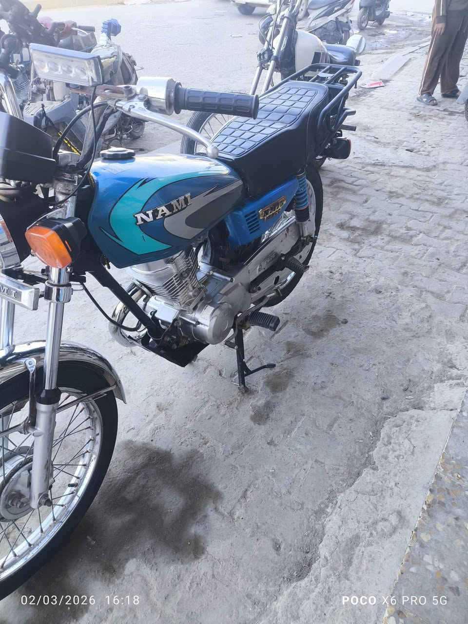 السلام عليكم اخوان دراجه اربعه گير نامه شلامجه اصولي اصولي اصولي
اوراق اصولي ومكاتبه
موديل 23
مكفوله شاصي ومكينه مفتوحه بس ولفات مبدل 
نگره هندر كهربائيات شغاله الدراجه خير من الله السعر850وبيها مجال مو شراي لا تدخل*********** اسيا و اثير ***********
