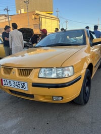 سمند 11 رقم بغداد مشروع وطني مصفره هيئه وغرامه بسمي  سياره جاهزه باتري...