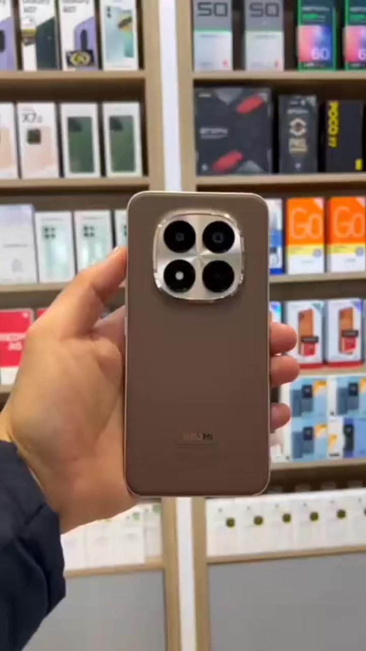 الجديد كلياً من شاومي

🥇ريدمي نوت 15 برو بلس 5G🥇

المواصفات

⭕️الشاشة 6.83 بوصة - 120 هرتز - AMOLED

⭕️الذاكرة 512 جيجابايتالرام 12 جيجابايت

⭕️الكاميرا 200 + 8 ميجابكسل

⭕️المعالج Snapdragon 7s Gen 4

⭕️البطارية والشحن السريع 6500 مللي أمبير - 100 واط

♦️شركة THE MASTER 
العنوان / ذي قار _ قلعة سكر _ الشارع الرئيسي _ مجاور مقهى الرياضي 
***********
***********
